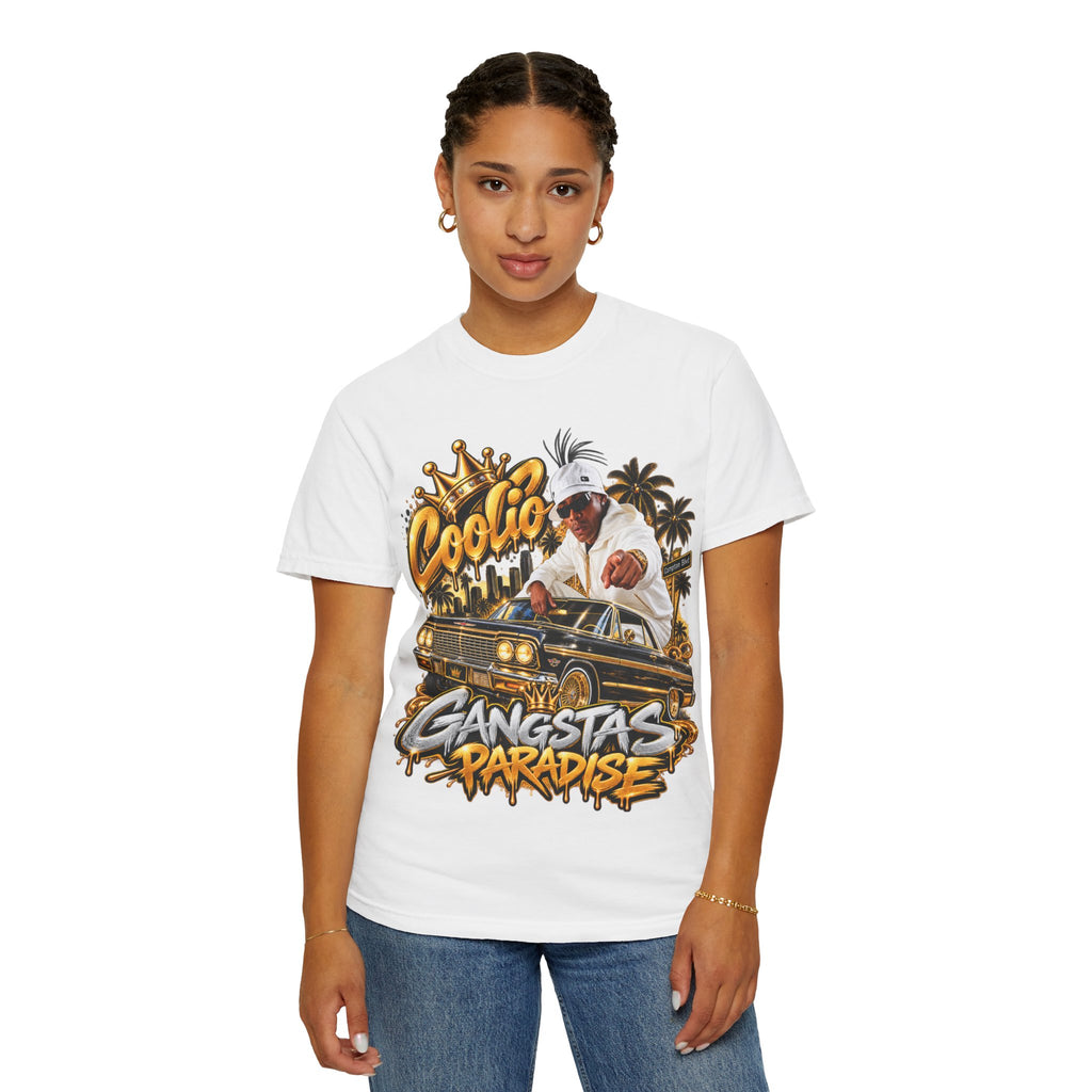 Gangstas Paradise Retro Lowrider Graphic T-Shirt