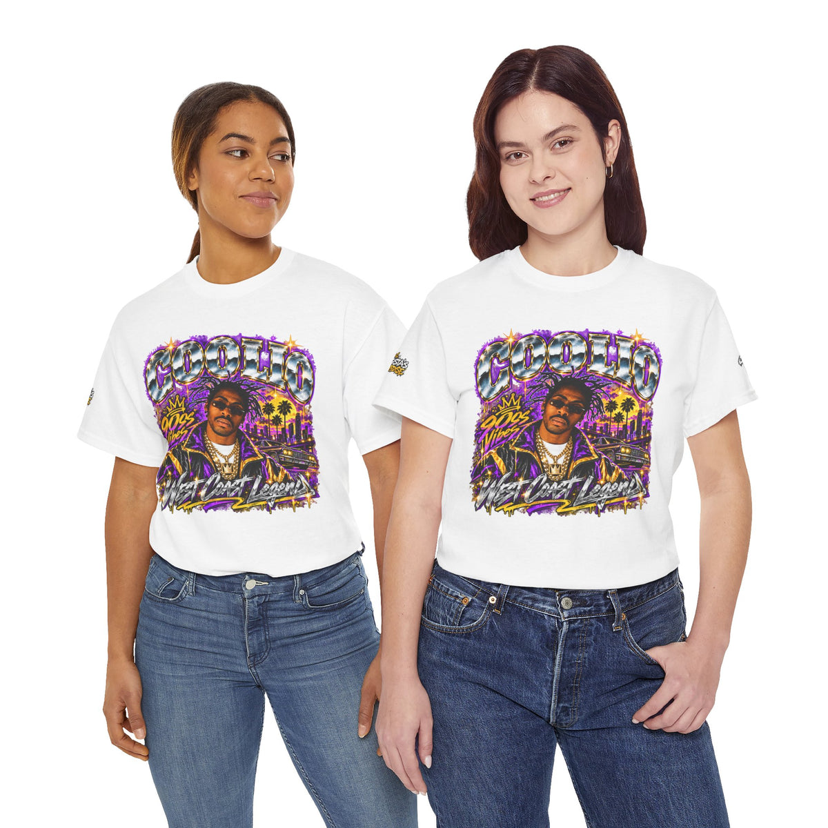 Coolio 90s Hip-Hop Graphic T-Shirt