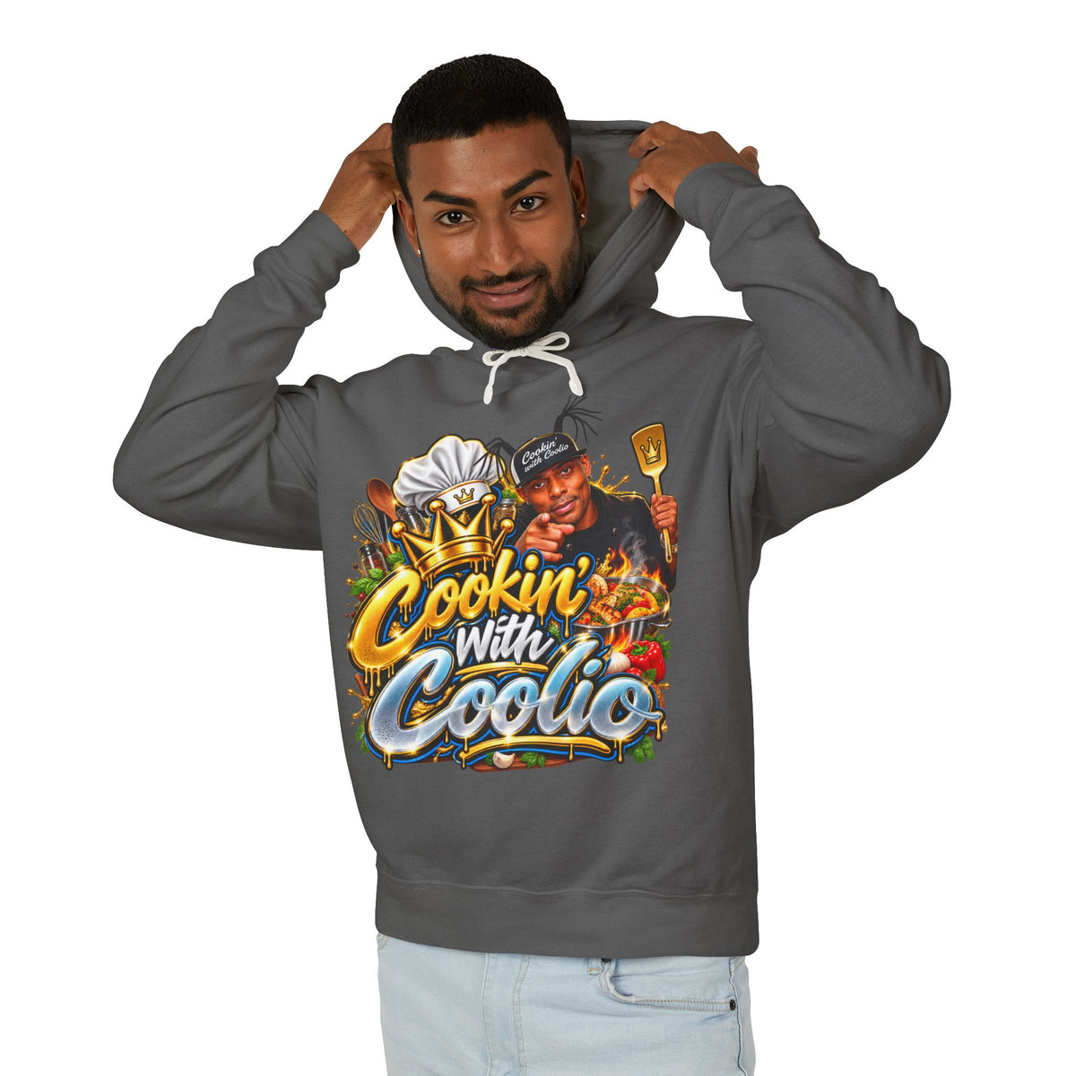 Cookin’ With Coolio Chef Graphic Hoodie