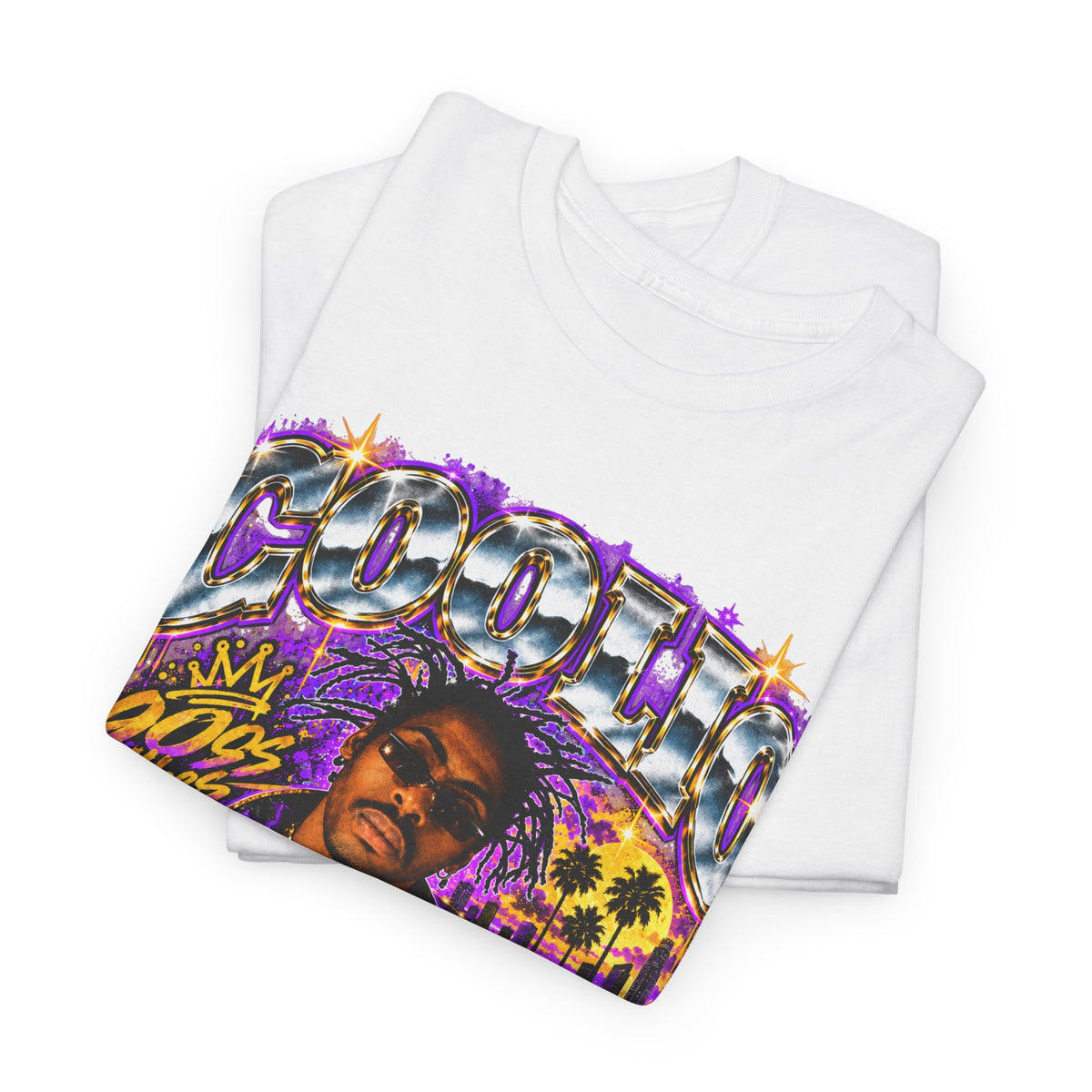 Coolio 90s Hip-Hop Graphic T-Shirt