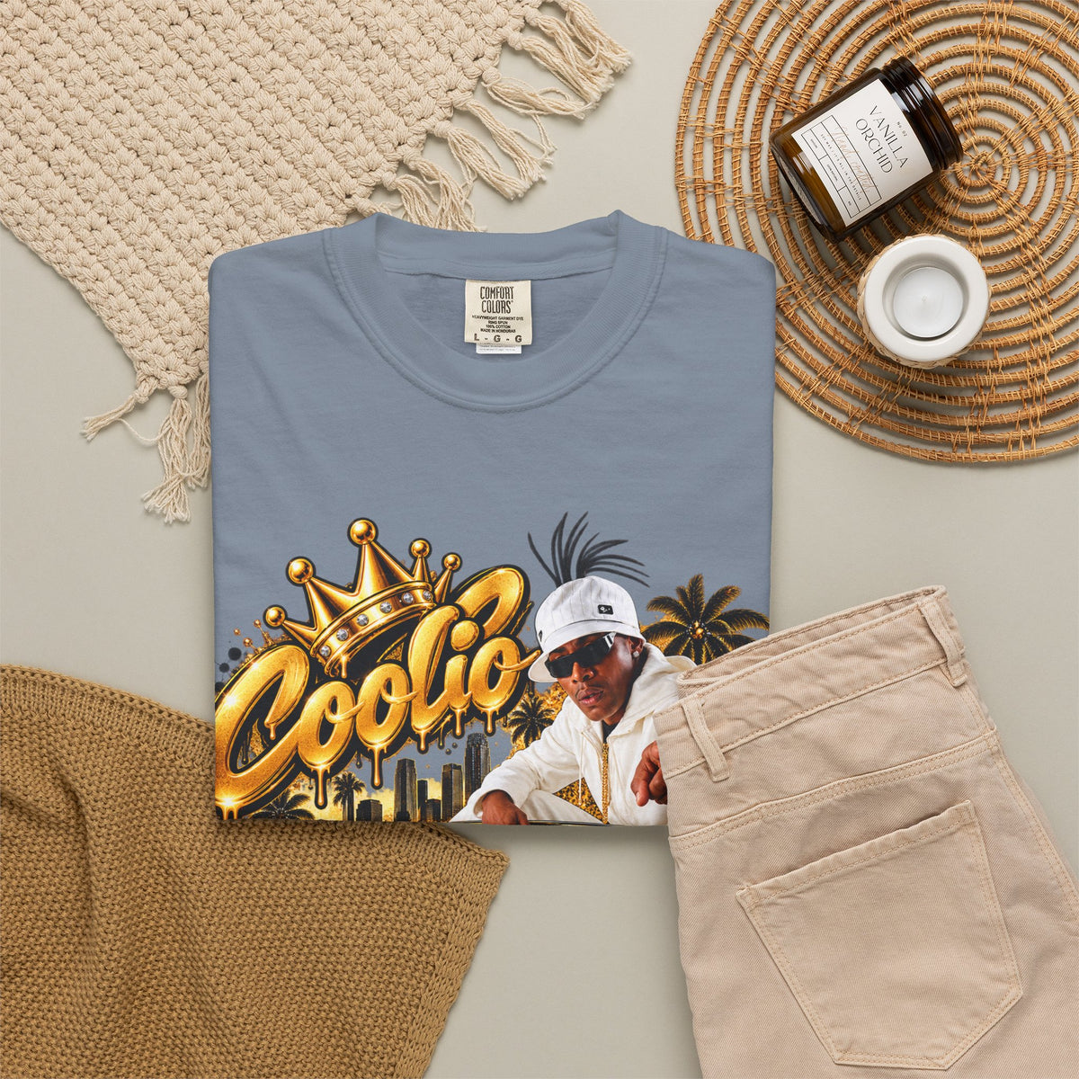 Gangstas Paradise Retro Lowrider Graphic T-Shirt
