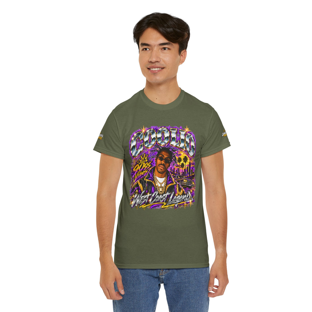 Coolio 90s Hip-Hop Graphic T-Shirt