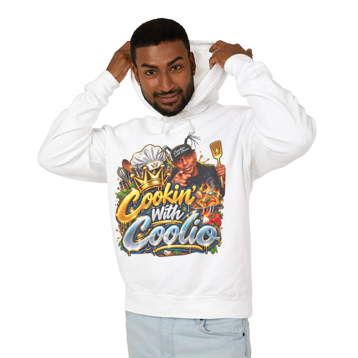 Cookin’ With Coolio Chef Graphic Hoodie