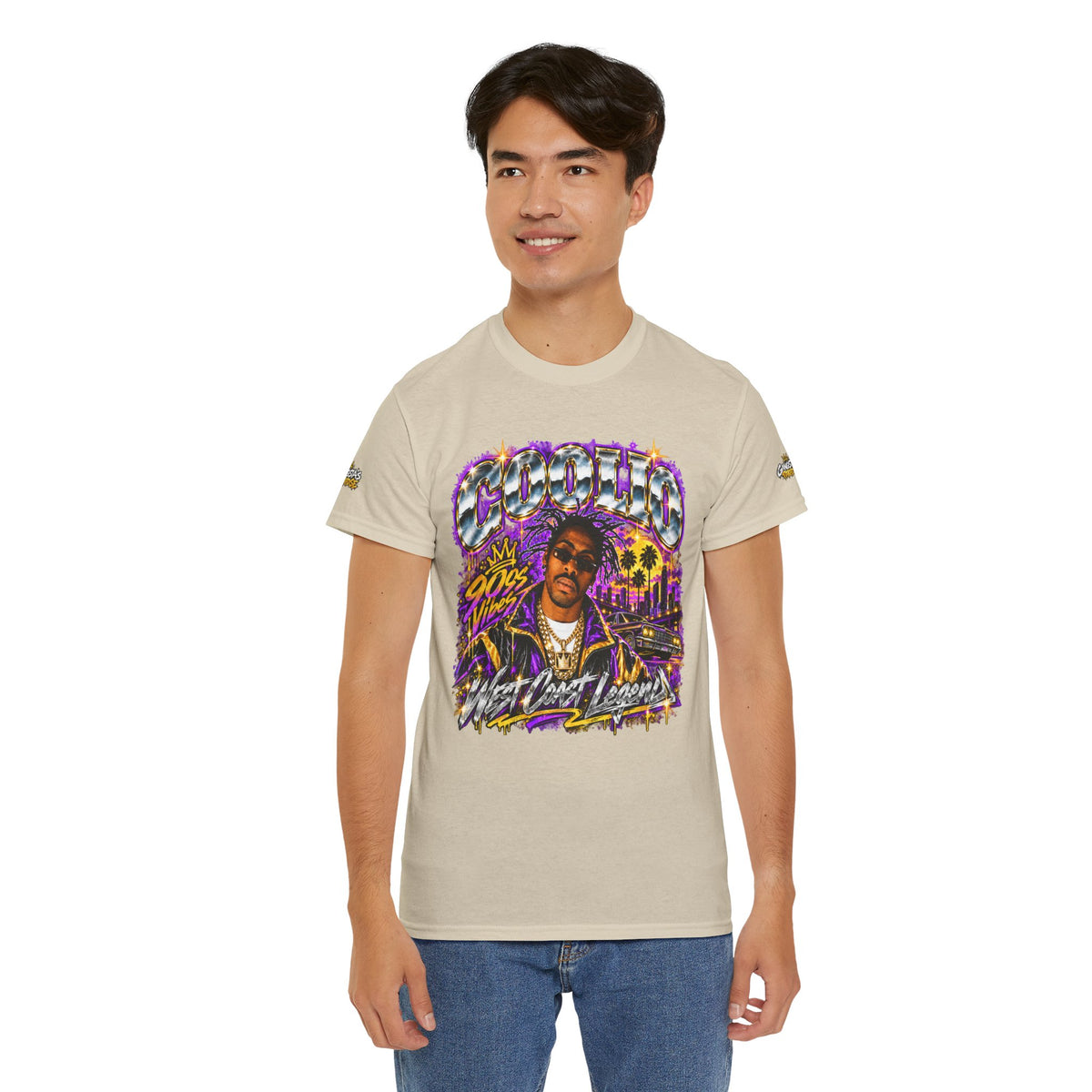 Coolio 90s Hip-Hop Graphic T-Shirt