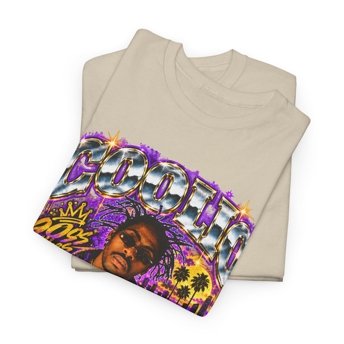 Coolio 90s Hip-Hop Graphic T-Shirt