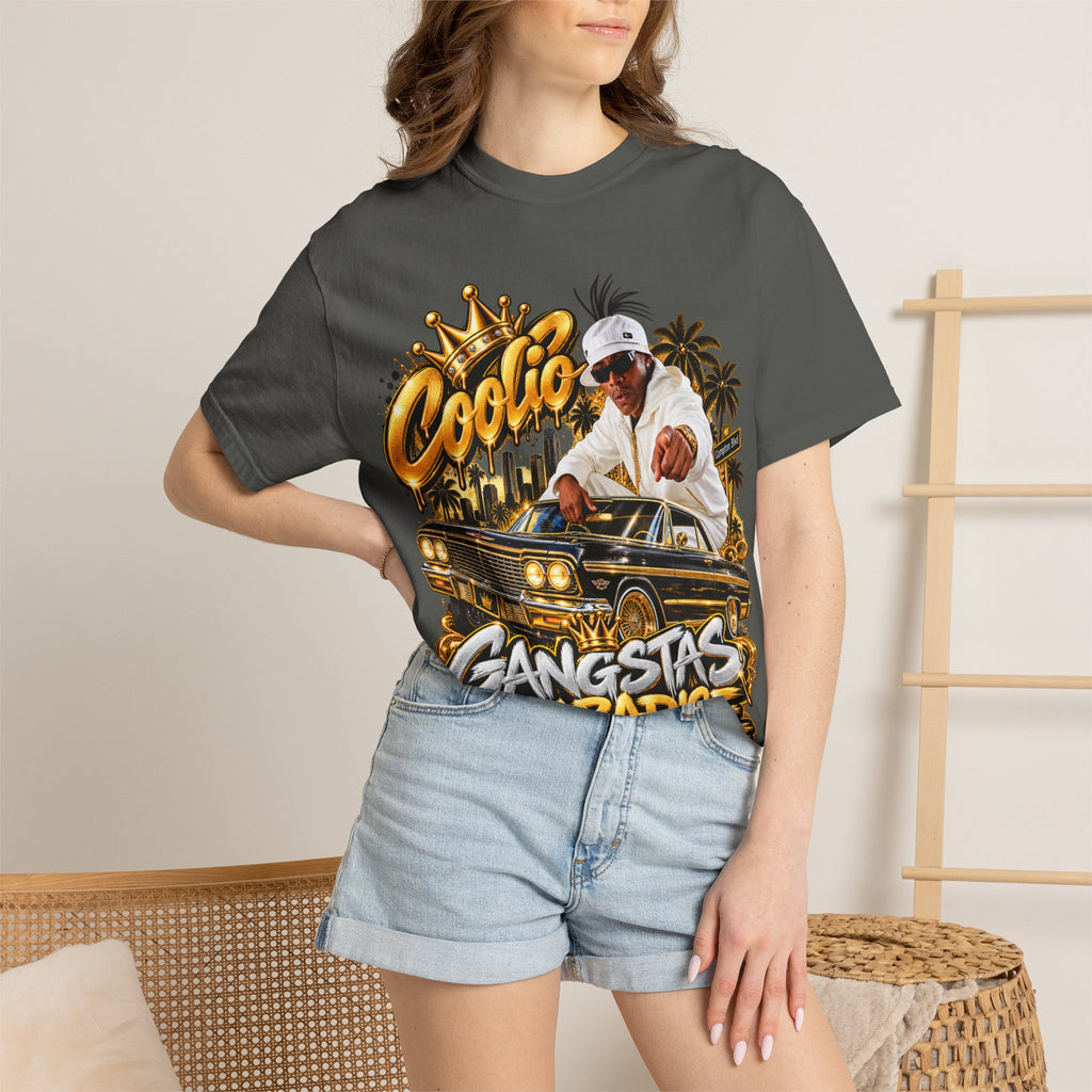 Gangstas Paradise Retro Lowrider Graphic T-Shirt
