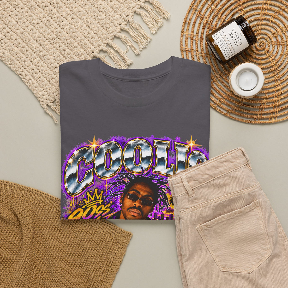 Coolio 90s Hip-Hop Graphic T-Shirt