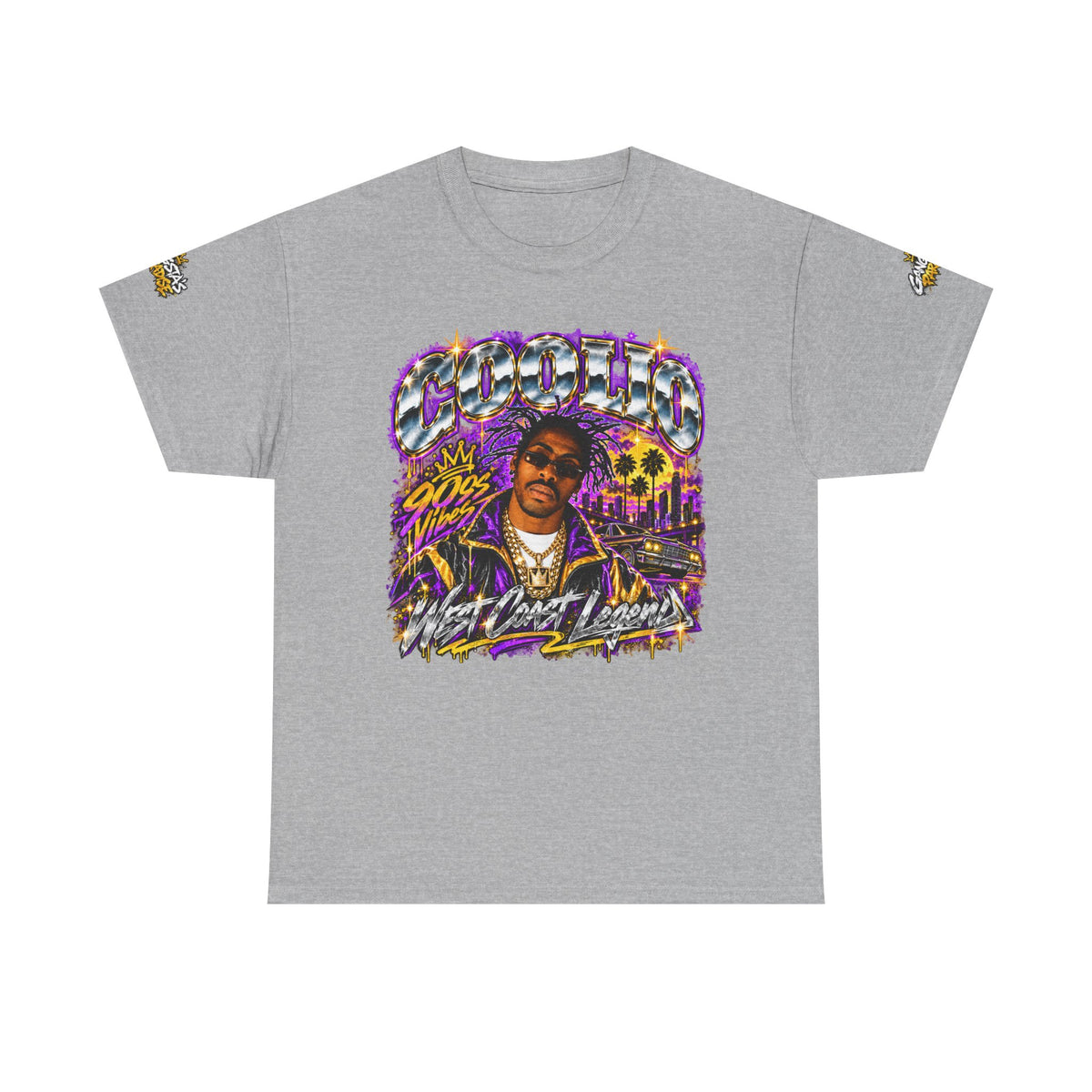 Coolio 90s Hip-Hop Graphic T-Shirt