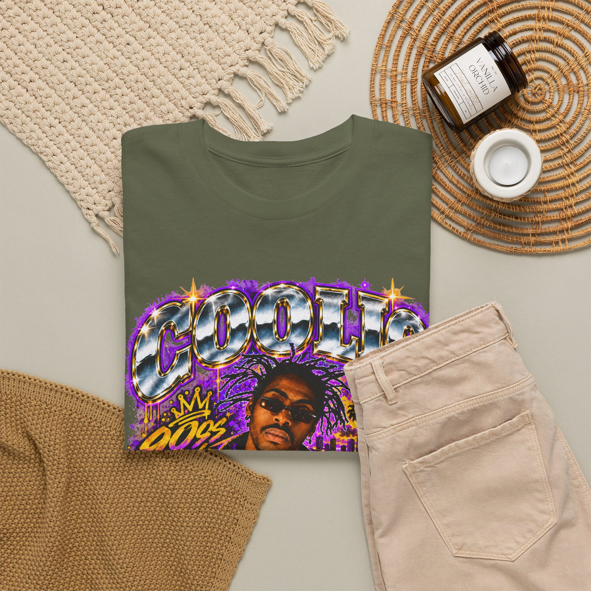 Coolio 90s Hip-Hop Graphic T-Shirt