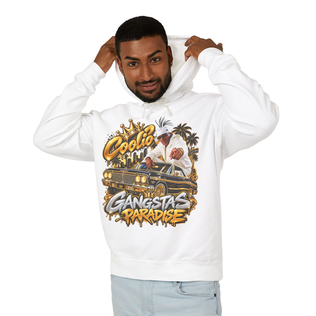 Gangstas Paradise Graphic Hoodie Lowrider