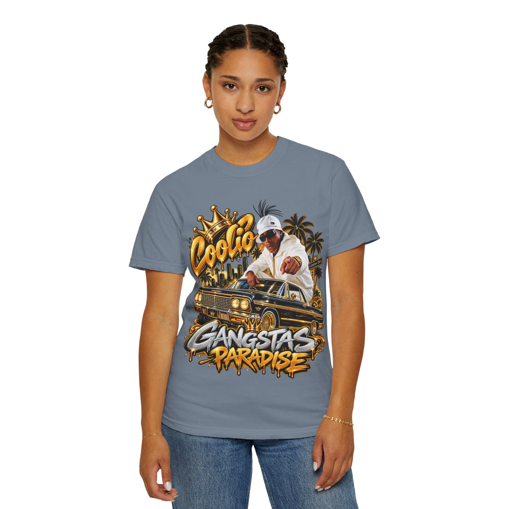Gangstas Paradise Retro Lowrider Graphic T-Shirt