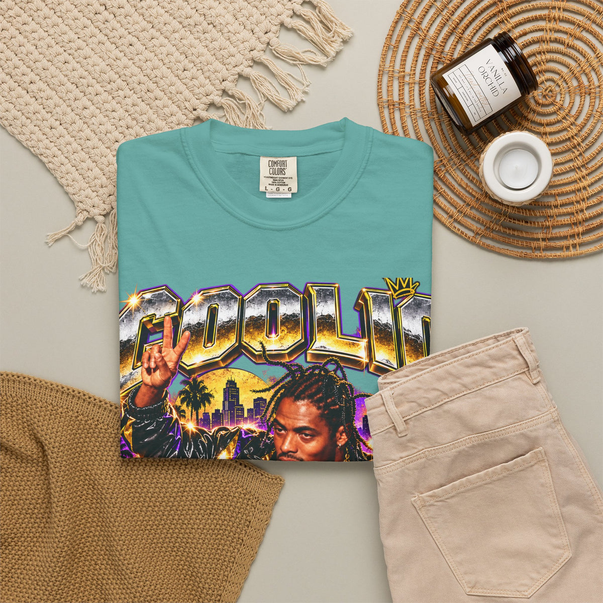 Coolio Gangstas Paradise Graphic T-Shirt 90's vibe