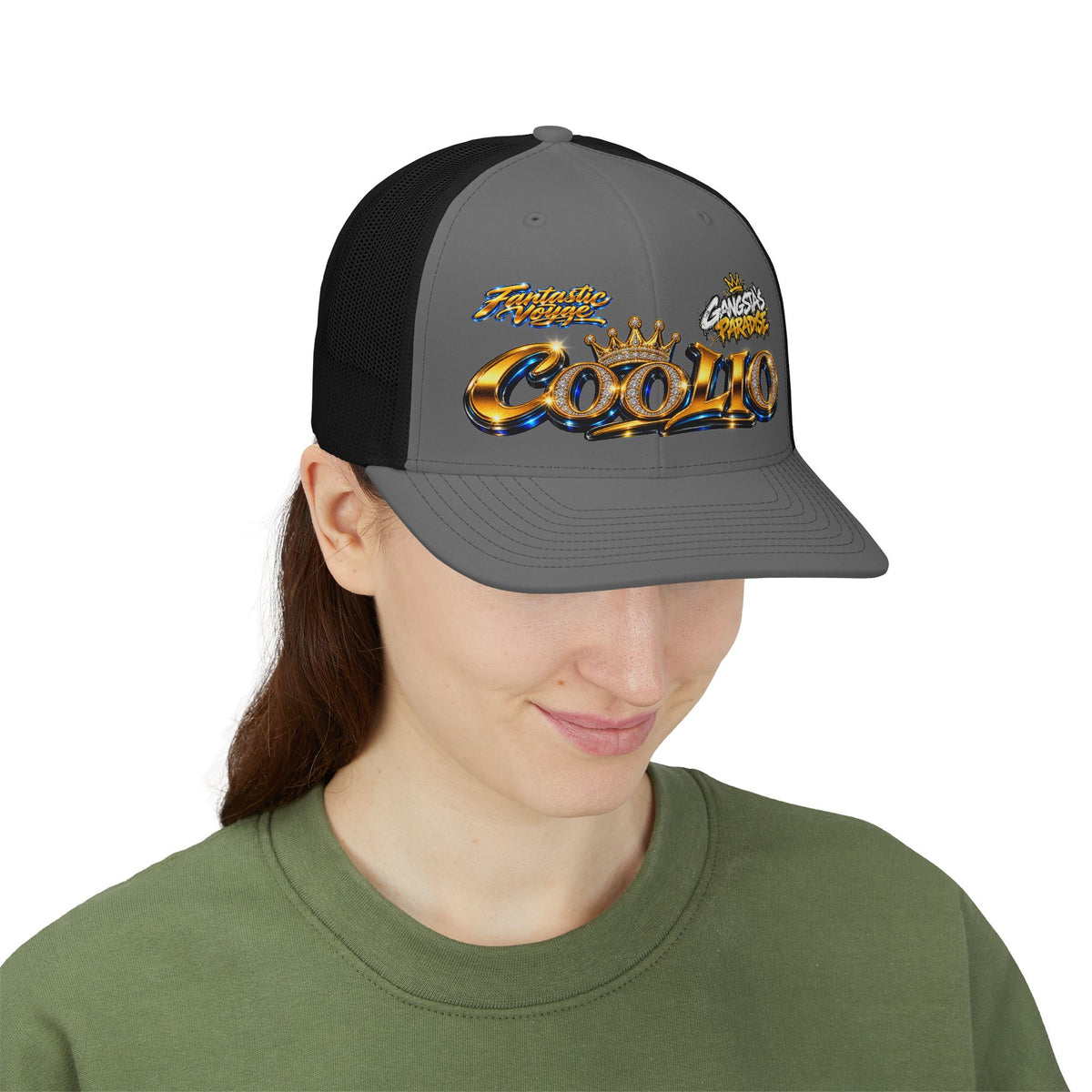 Coolio Vibes Snapback Trucker Cap