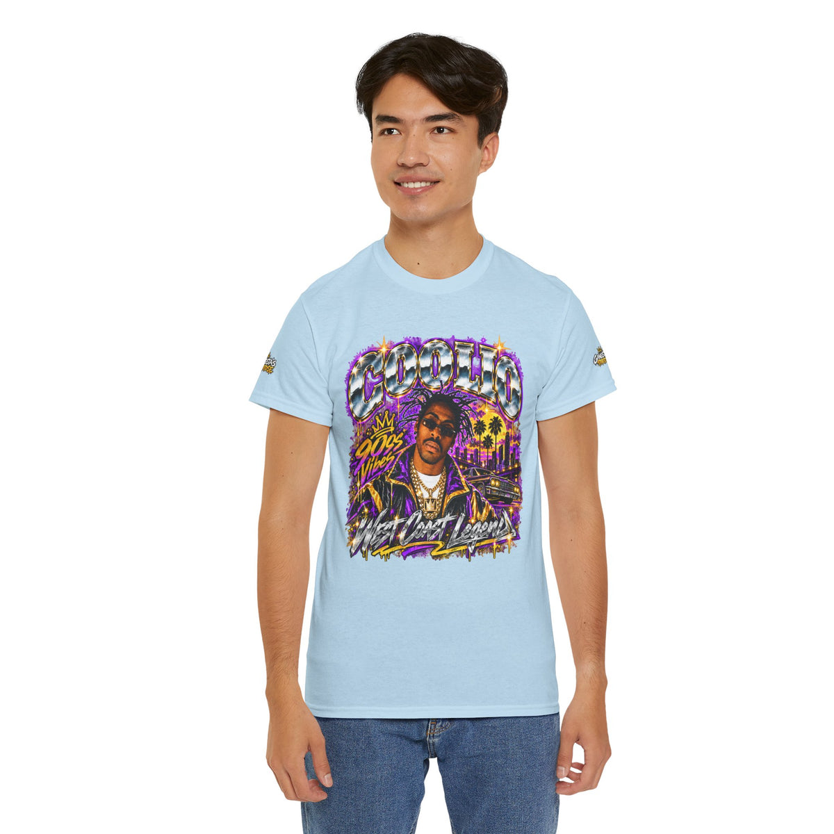 Coolio 90s Hip-Hop Graphic T-Shirt