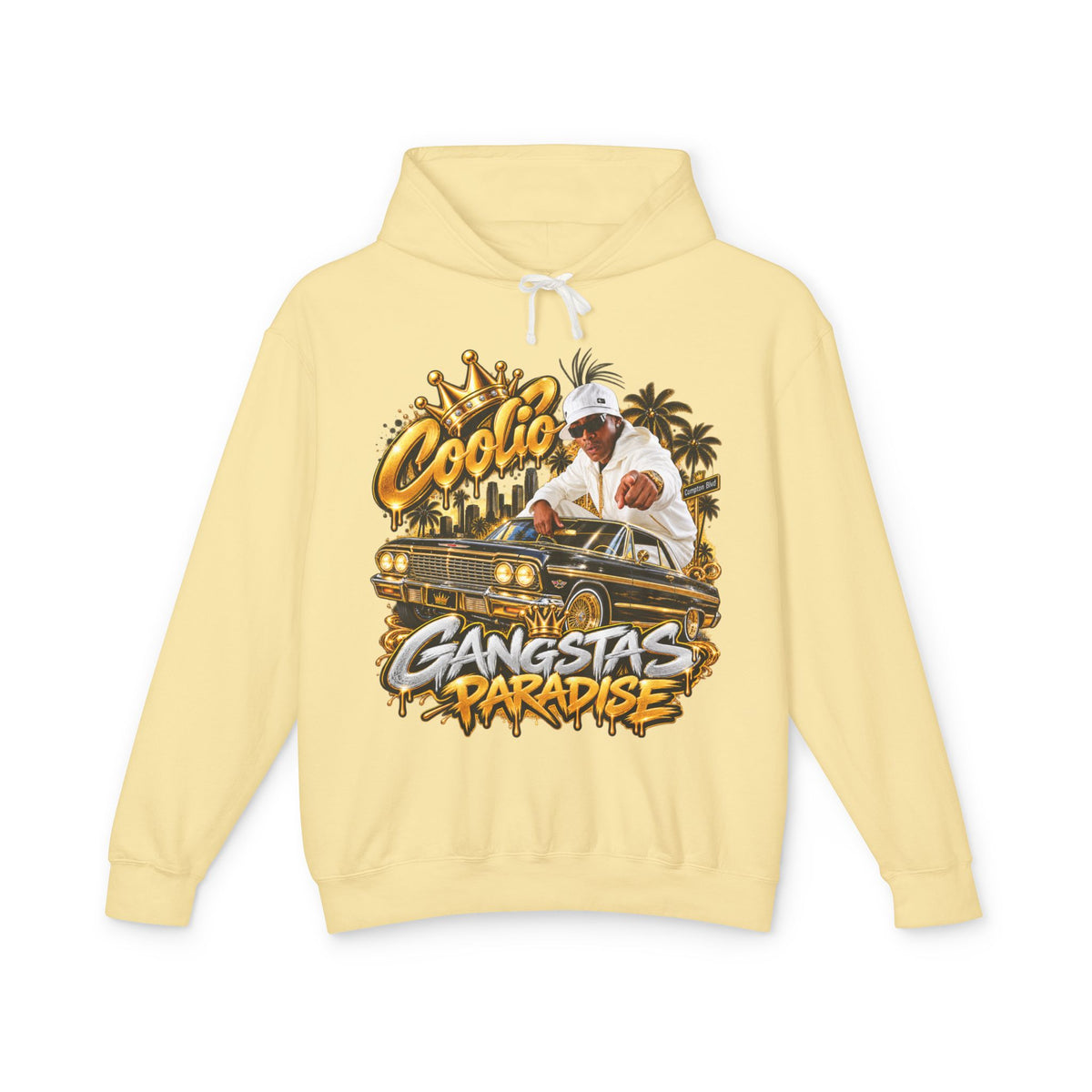 Gangstas Paradise Graphic Hoodie Lowrider