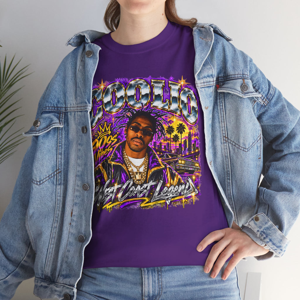 Coolio 90s Hip-Hop Graphic T-Shirt