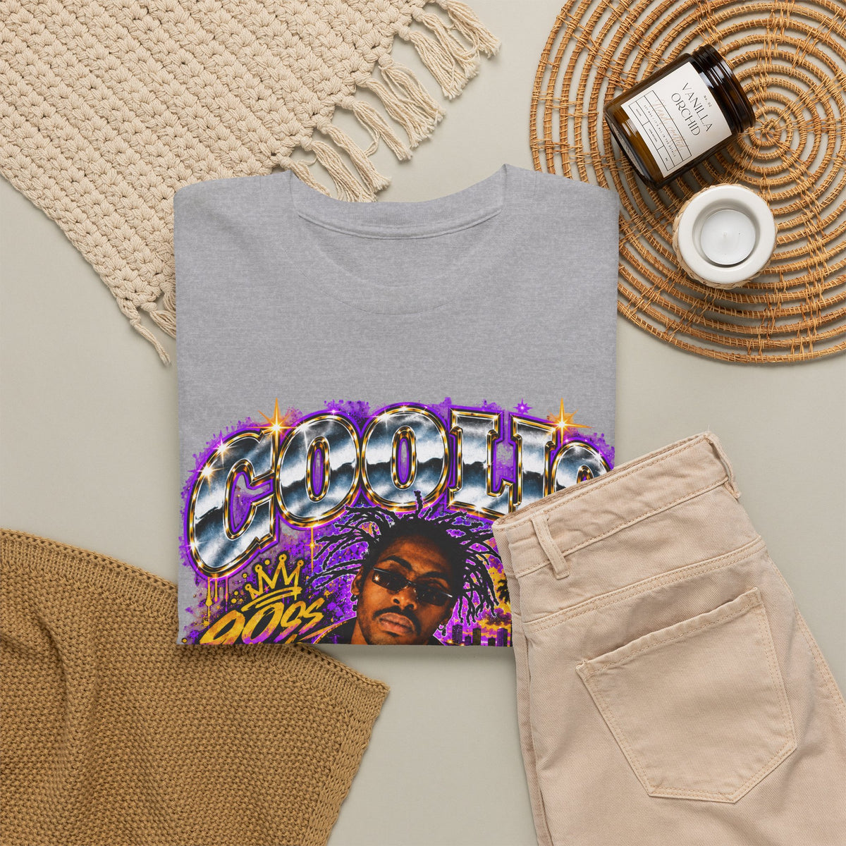 Coolio 90s Hip-Hop Graphic T-Shirt