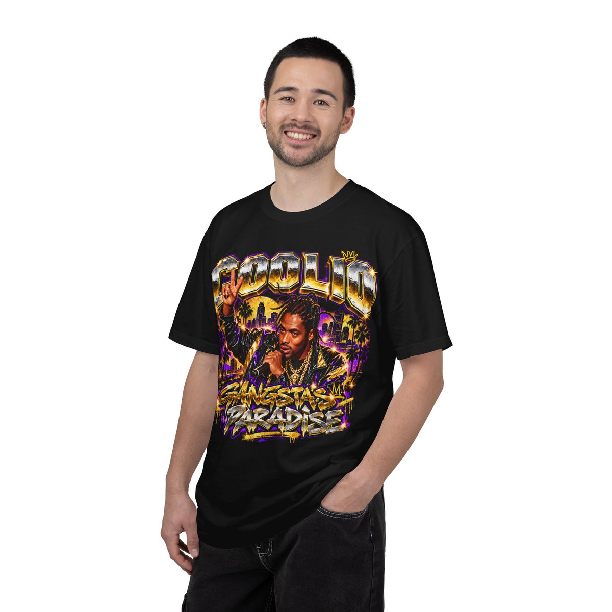 Coolio Gangstas Paradise Graphic T-Shirt 90's vibe