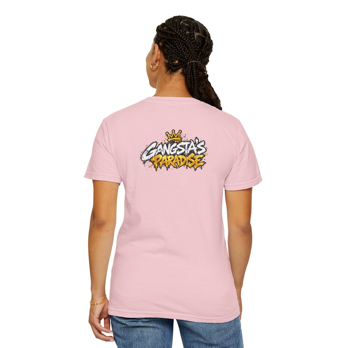 Gangstas Paradise Retro Lowrider Graphic T-Shirt