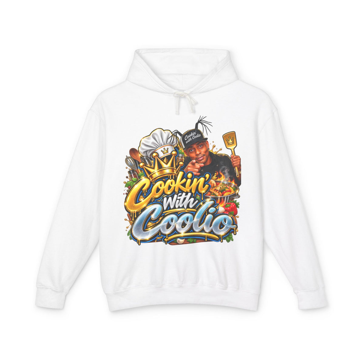 Cookin’ With Coolio Chef Graphic Hoodie