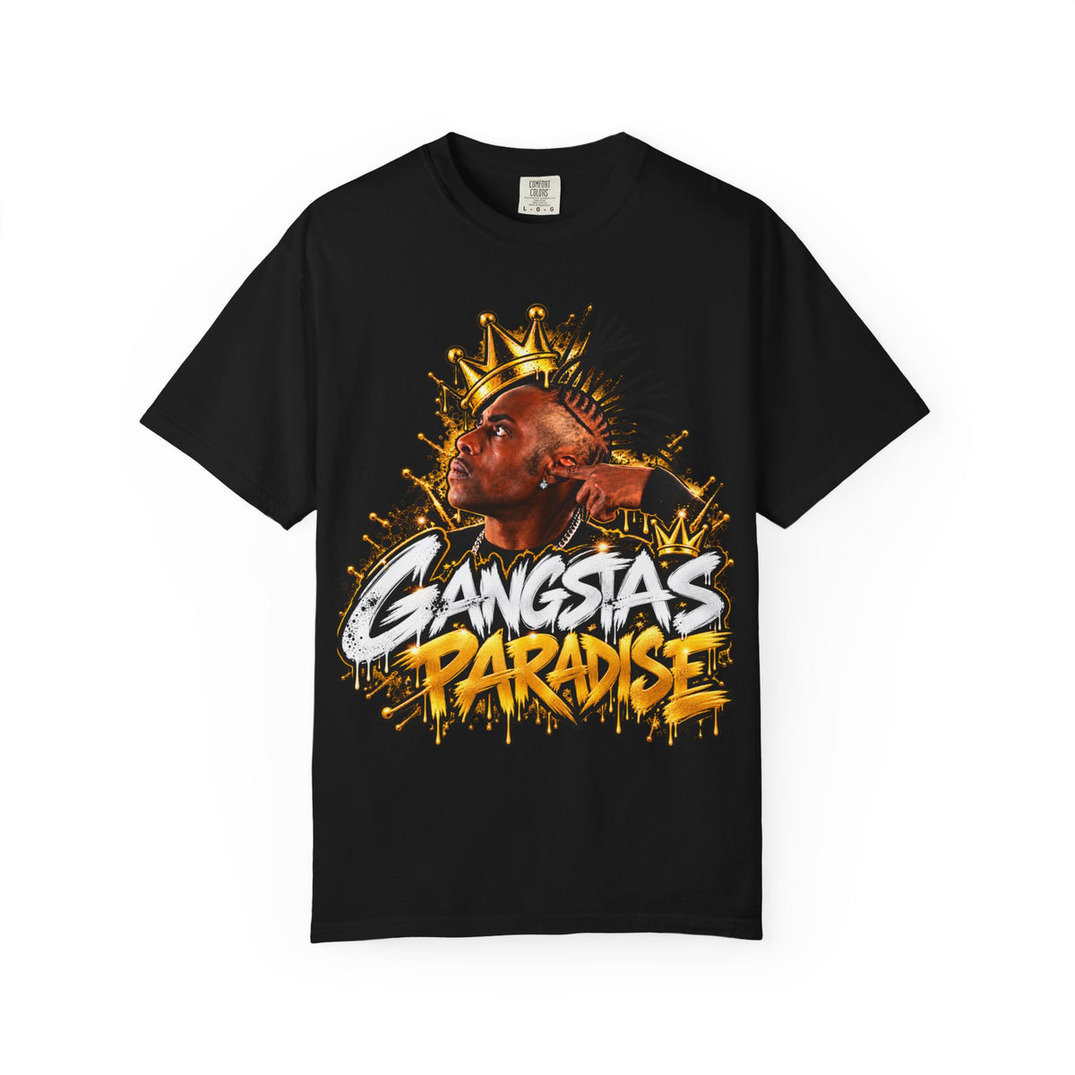 Gangstas Paradise Crown Graphic T-Shirt