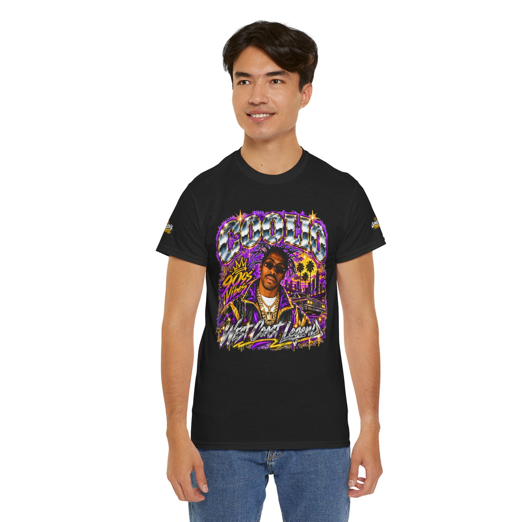 Coolio 90s Hip-Hop Graphic T-Shirt