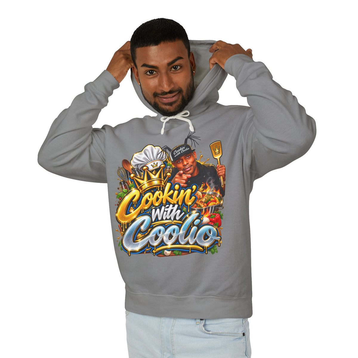 Cookin’ With Coolio Chef Graphic Hoodie