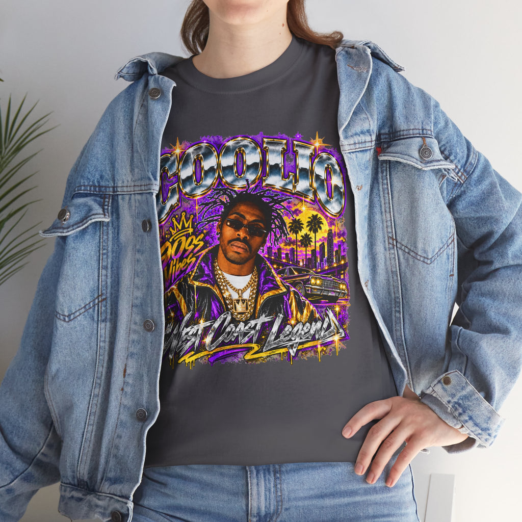 Coolio 90s Hip-Hop Graphic T-Shirt