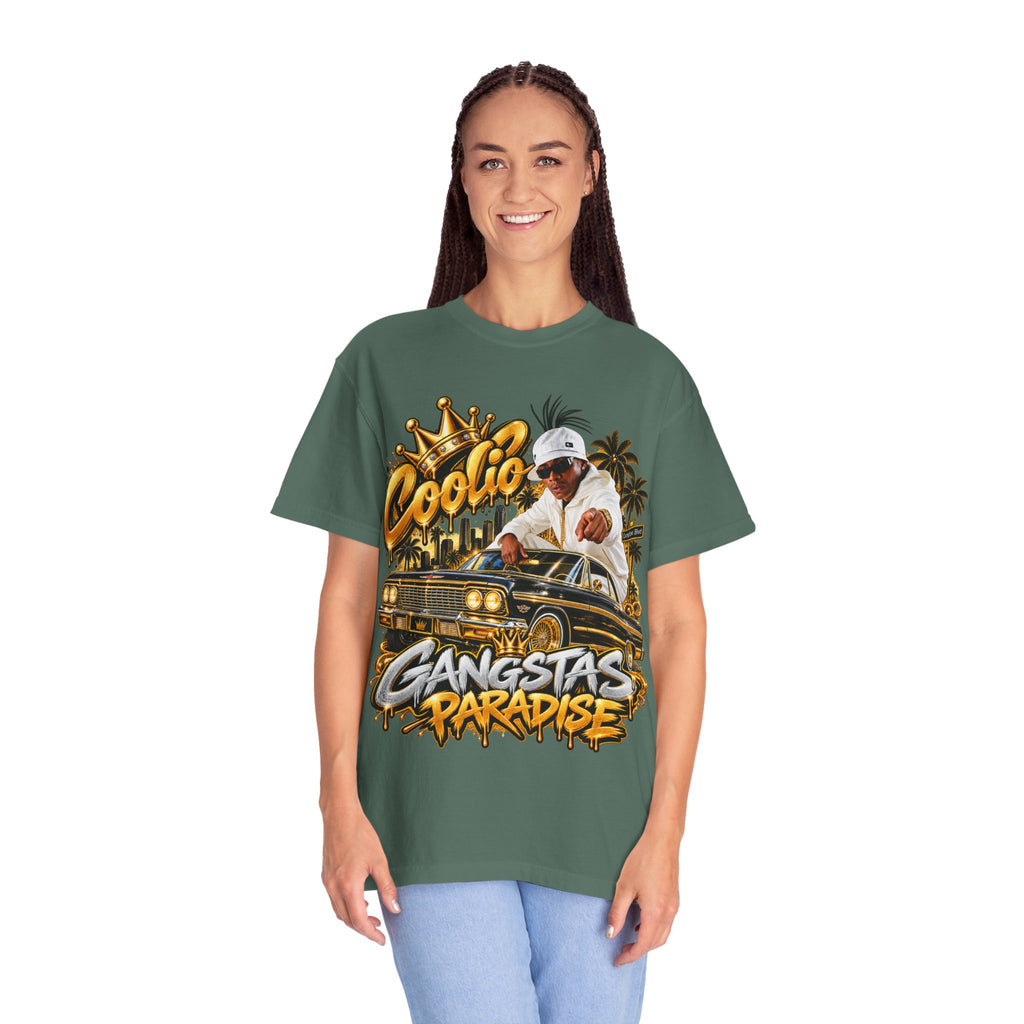 Gangstas Paradise Retro Lowrider Graphic T-Shirt