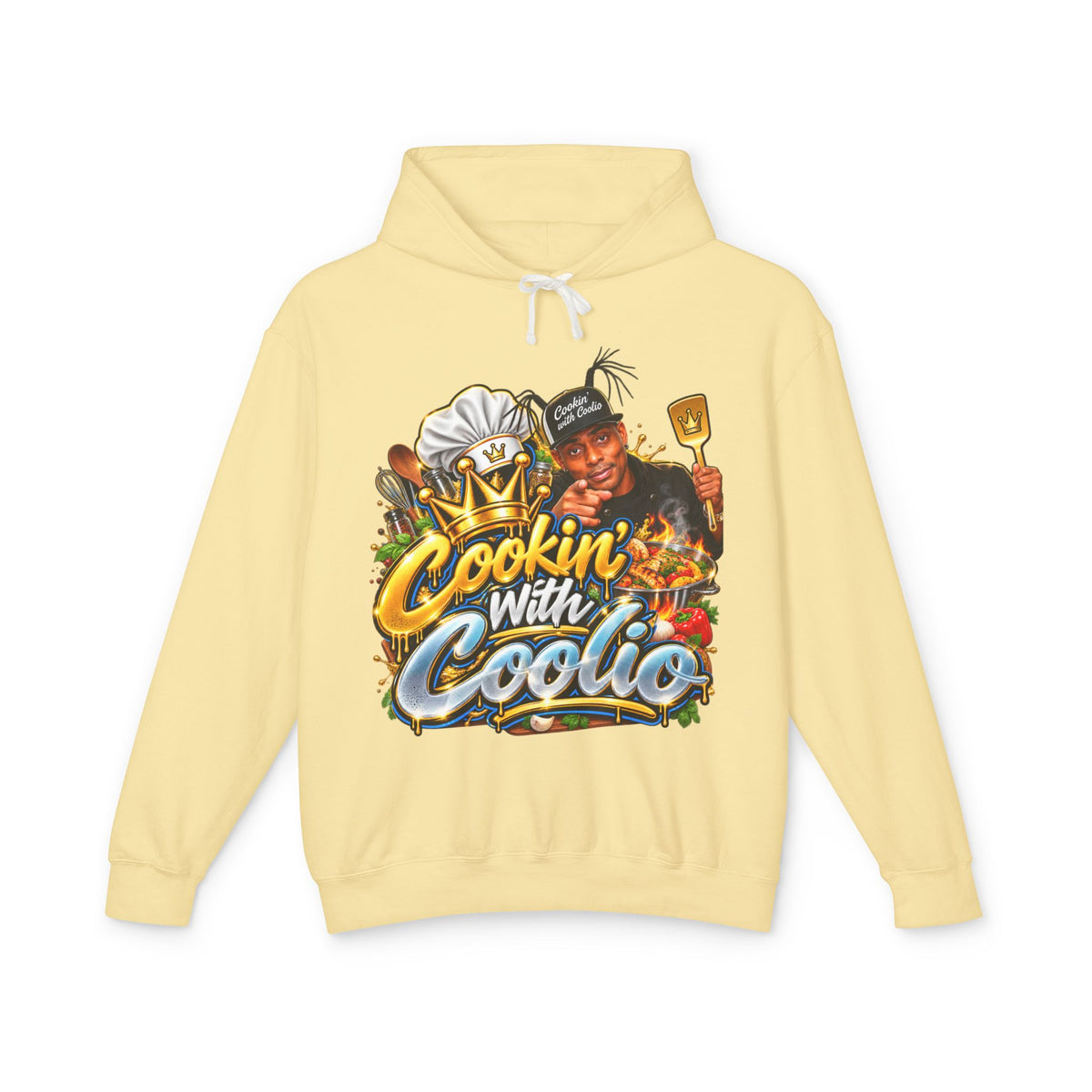 Cookin’ With Coolio Chef Graphic Hoodie