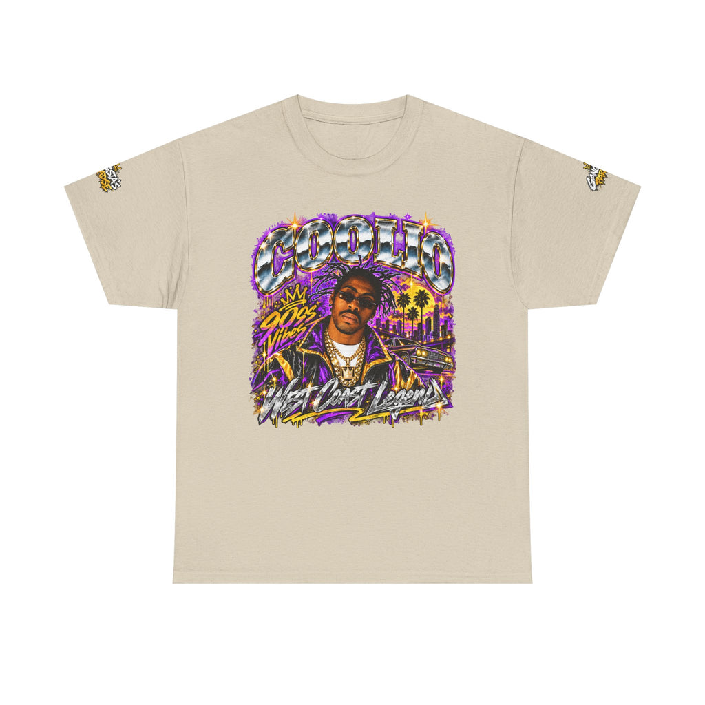 Coolio 90s Hip-Hop Graphic T-Shirt