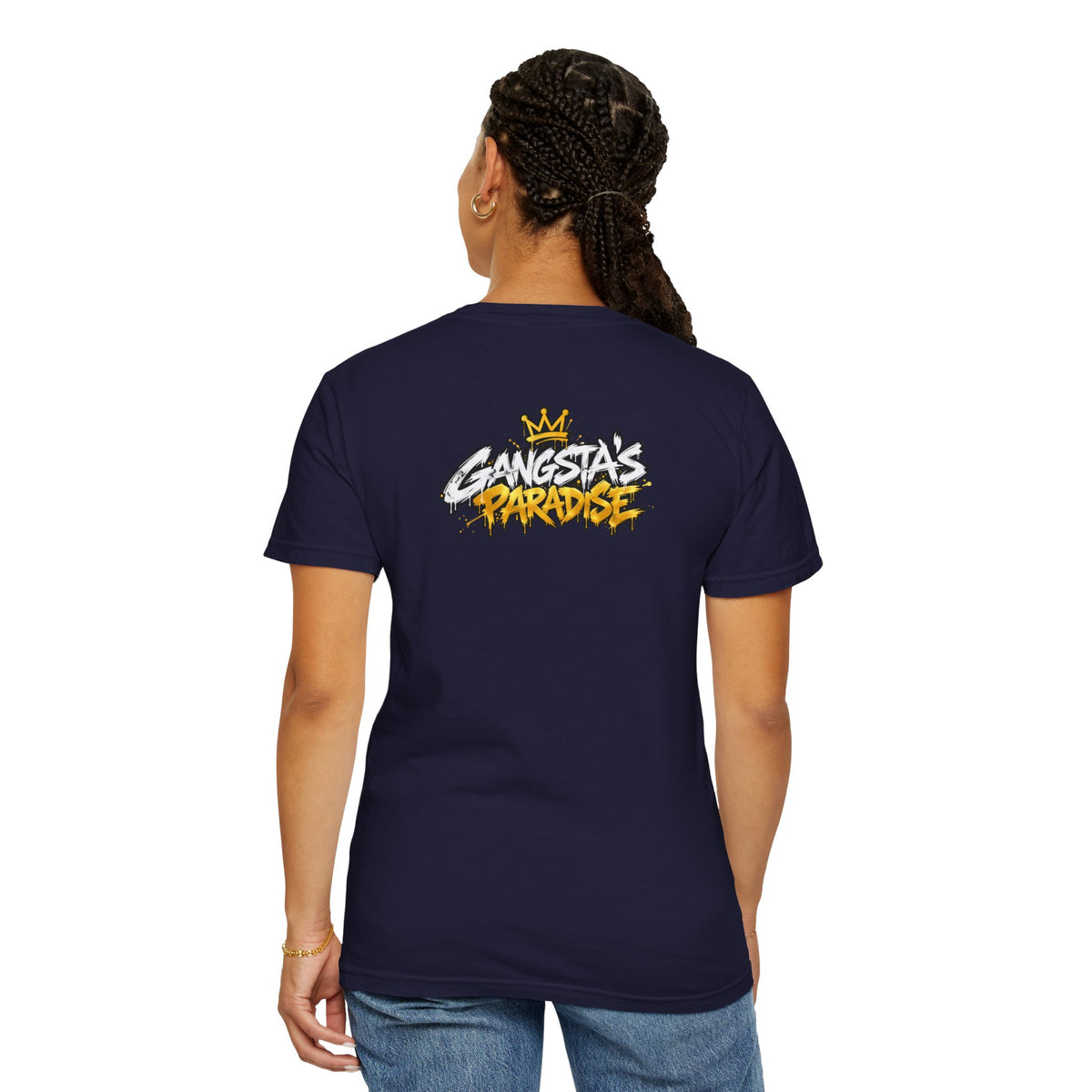 Gangstas Paradise Retro Lowrider Graphic T-Shirt