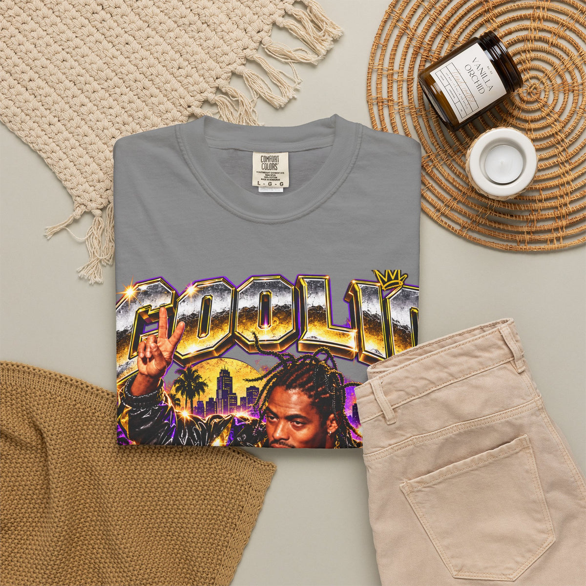 Coolio Gangstas Paradise Graphic T-Shirt 90's vibe
