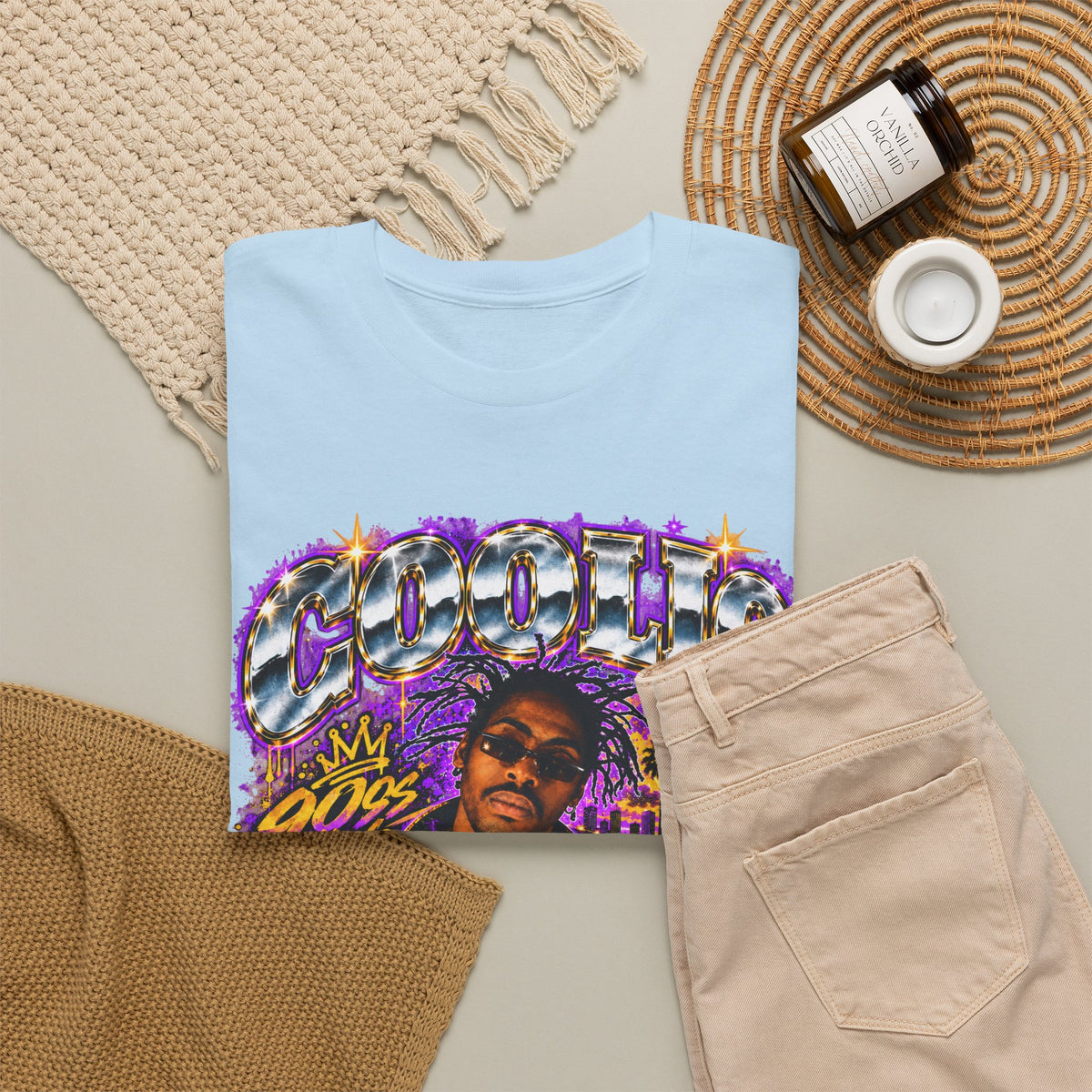Coolio 90s Hip-Hop Graphic T-Shirt