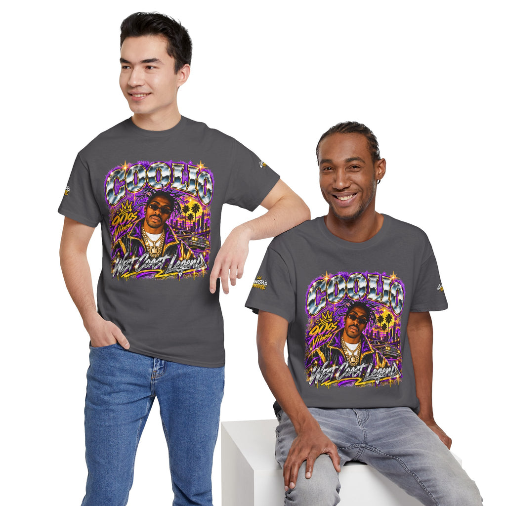 Coolio 90s Hip-Hop Graphic T-Shirt