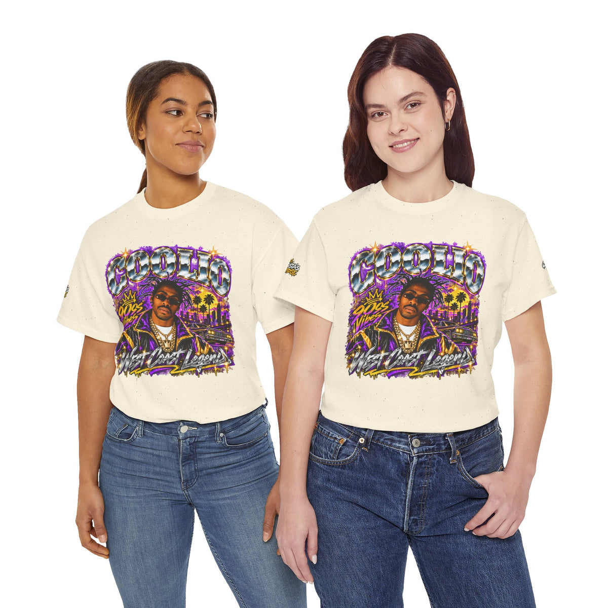 Coolio 90s Hip-Hop Graphic T-Shirt