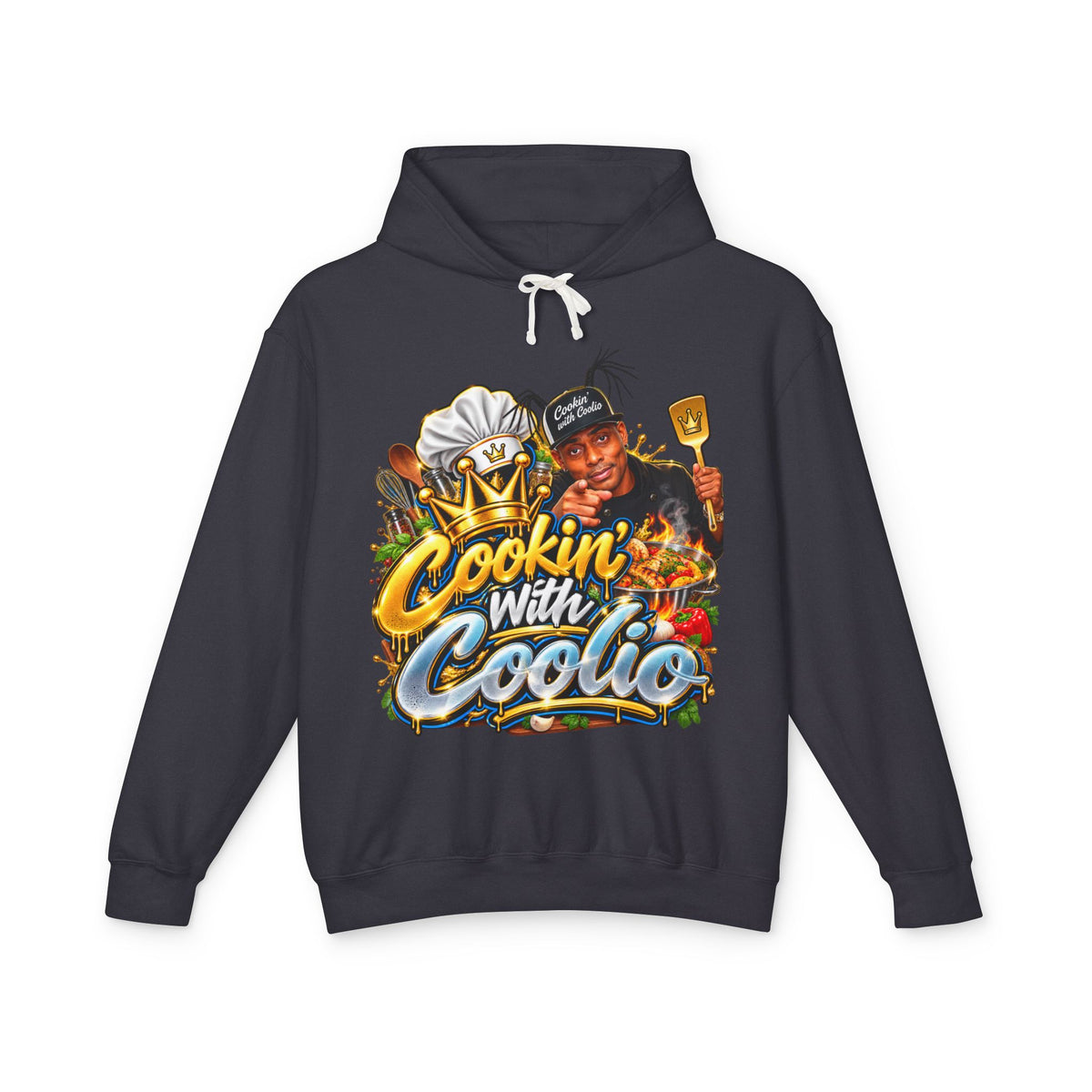 Cookin’ With Coolio Chef Graphic Hoodie