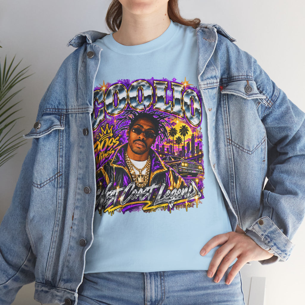 Coolio 90s Hip-Hop Graphic T-Shirt