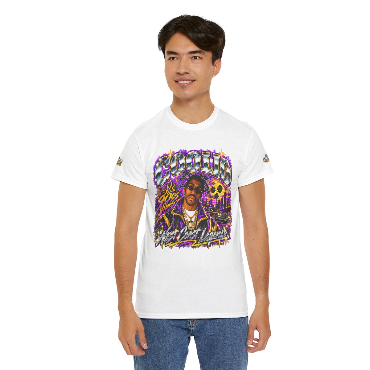 Coolio 90s Hip-Hop Graphic T-Shirt