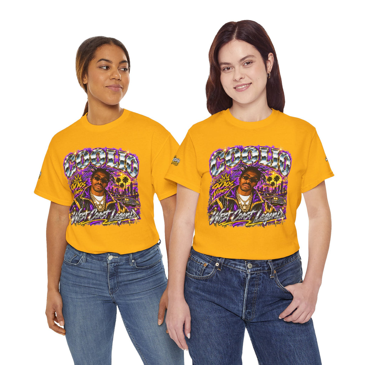 Coolio 90s Hip-Hop Graphic T-Shirt