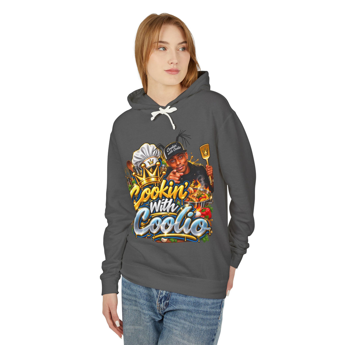Cookin’ With Coolio Chef Graphic Hoodie