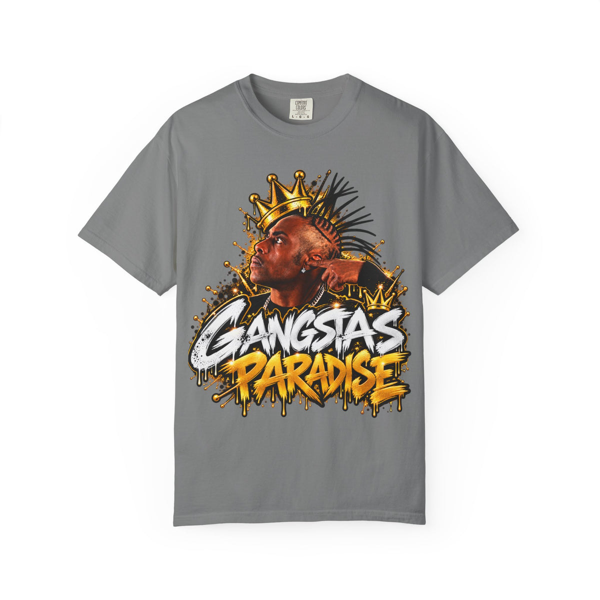 Gangstas Paradise Crown Graphic T-Shirt