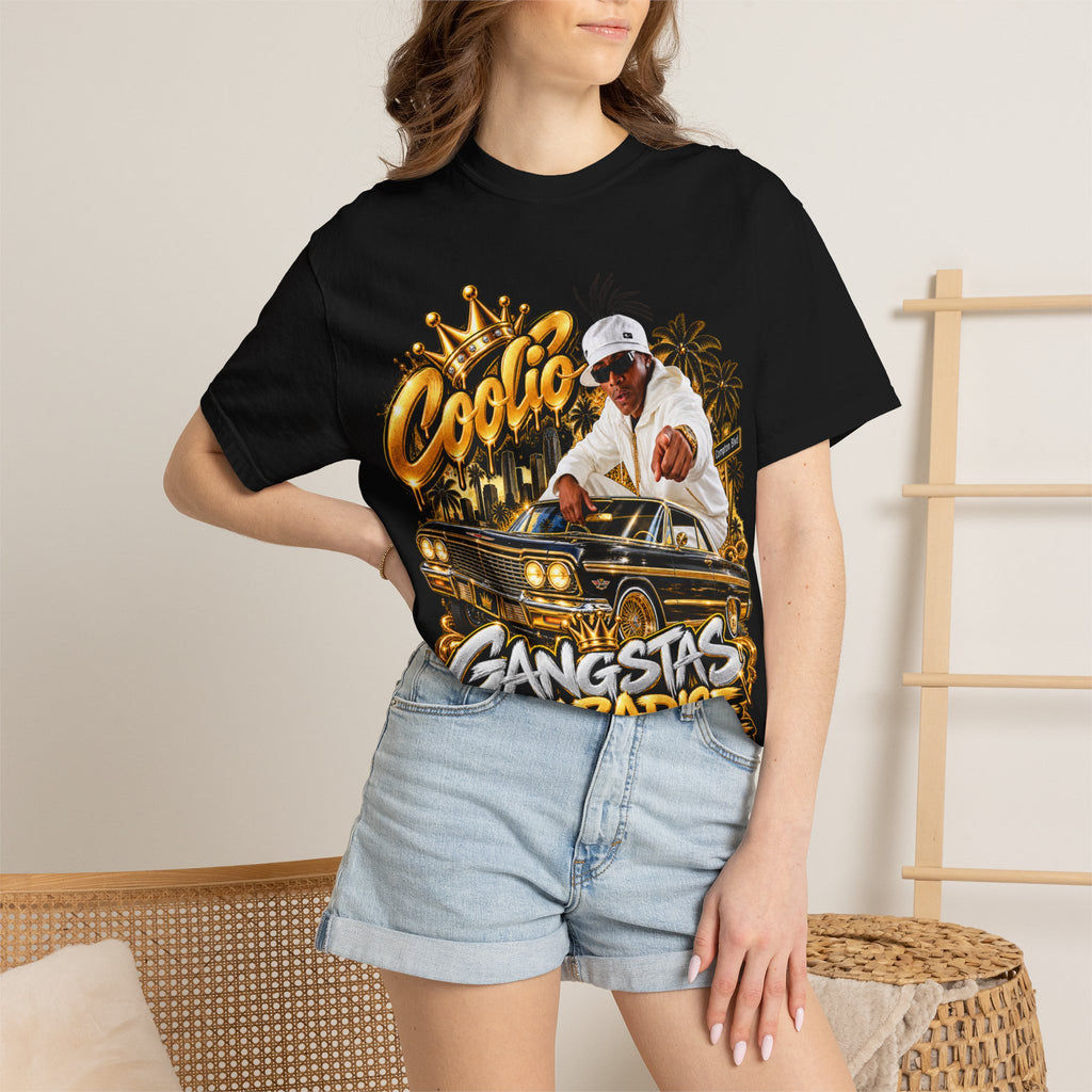 Gangstas Paradise Retro Lowrider Graphic T-Shirt