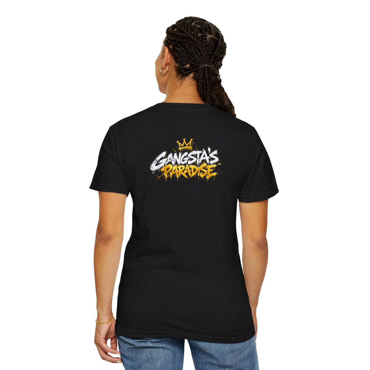 Gangstas Paradise Retro Lowrider Graphic T-Shirt