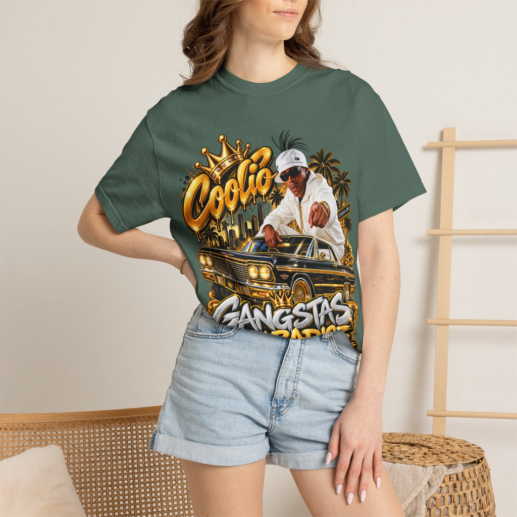 Gangstas Paradise Retro Lowrider Graphic T-Shirt