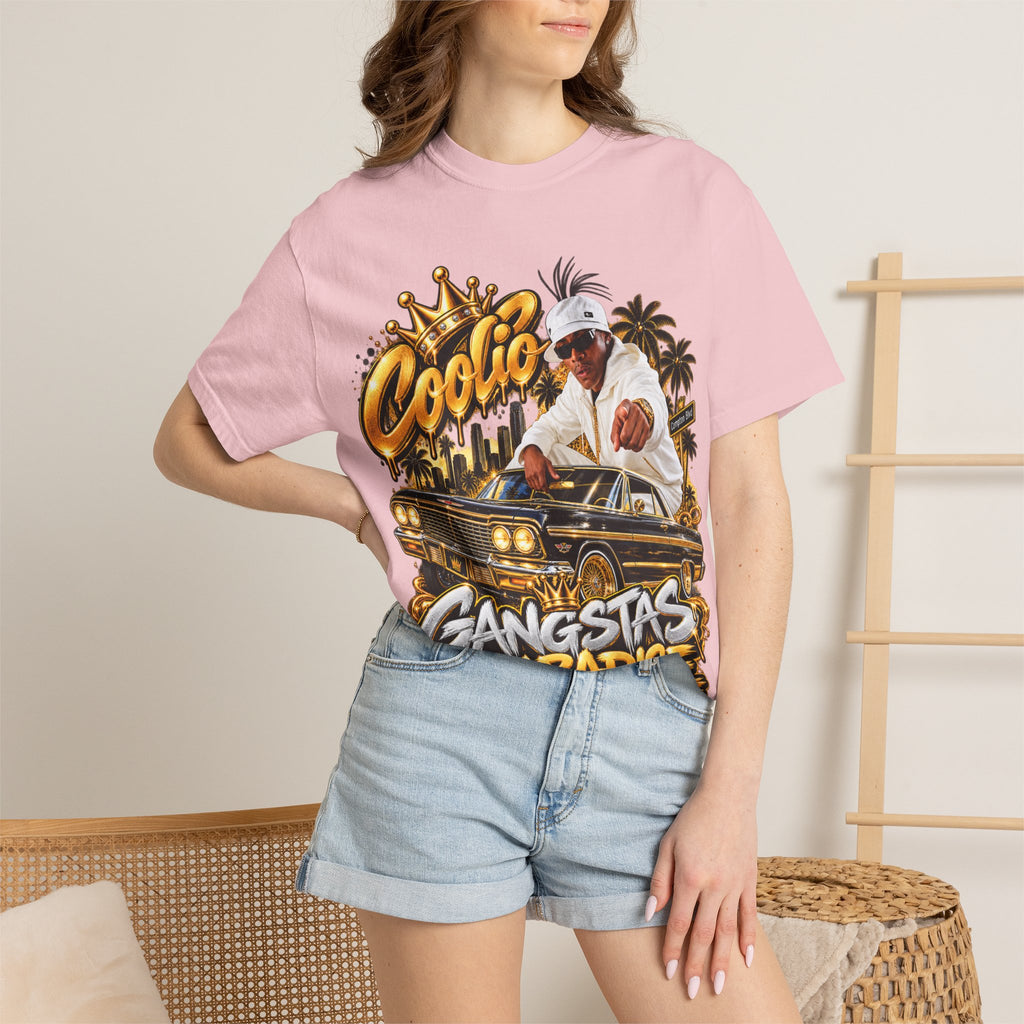 Gangstas Paradise Retro Lowrider Graphic T-Shirt