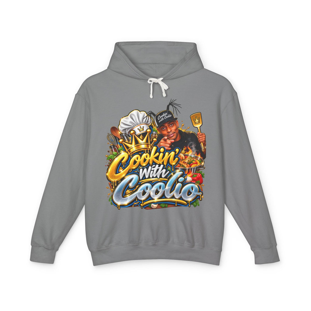 Cookin’ With Coolio Chef Graphic Hoodie
