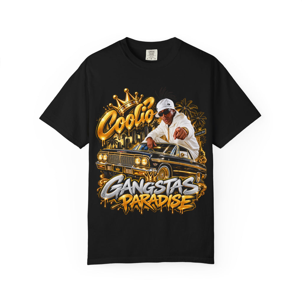 Gangstas Paradise Retro Lowrider Graphic T-Shirt