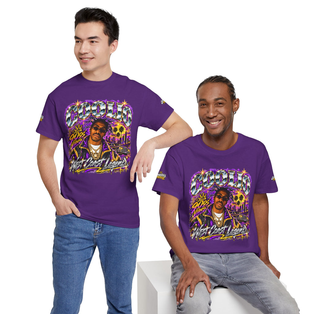 Coolio 90s Hip-Hop Graphic T-Shirt