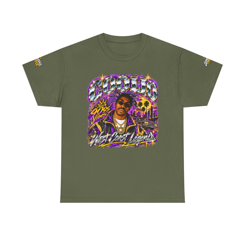 Coolio 90s Hip-Hop Graphic T-Shirt